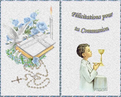 Carte De F Licitations Communion Gratuite Imprimer Carte