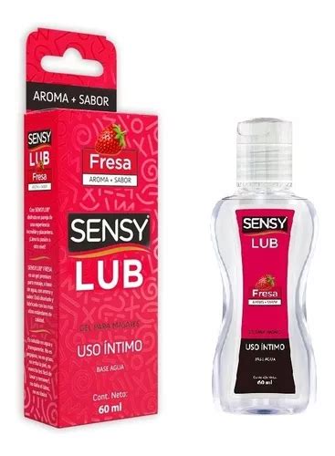 Lubricante Comestible Sensy Lub Con Aroma Y Sabor 60 Ml MercadoLibre