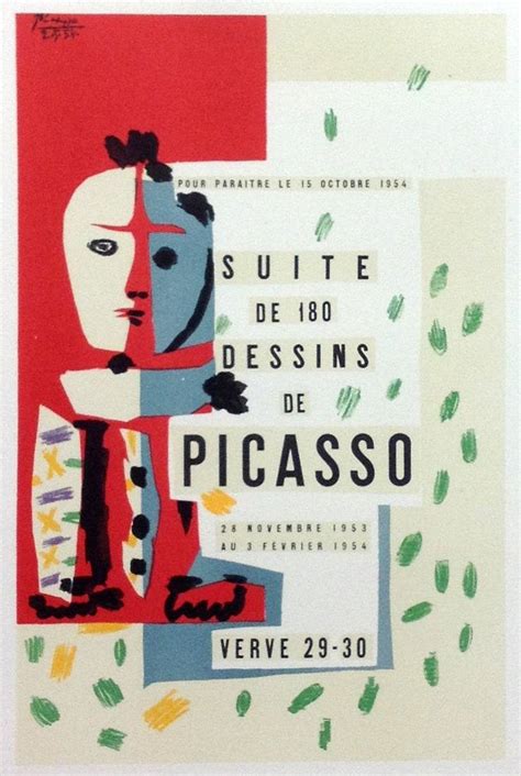 Pablo Picasso Picasso Lithograph 72 Suites Art In Posters Auction