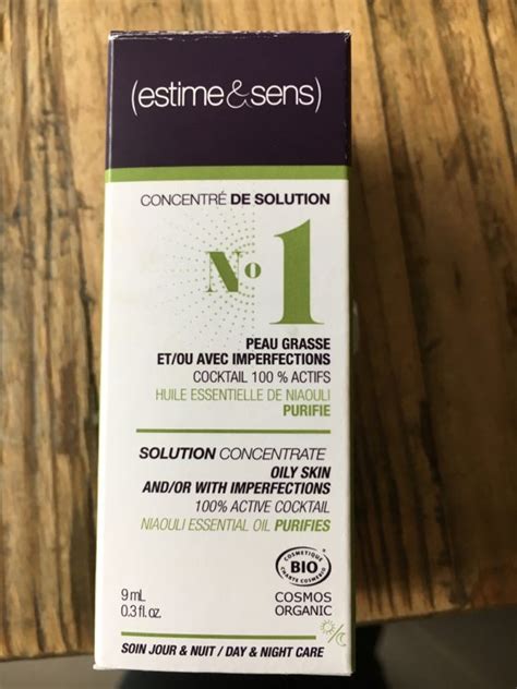 Estime sens Concentré de solution N1 purifiant jour nuit peaux