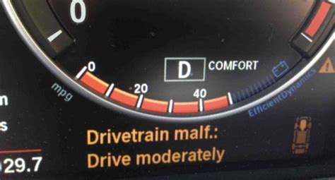 Meaning Causes Fix For Drive Train Malfunction On Bmw Ehcar Net