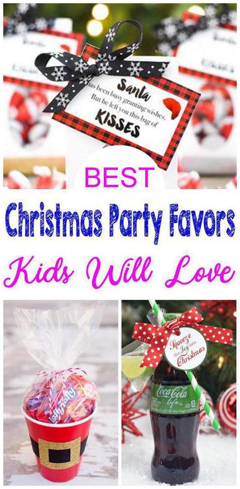 Christmas Party Favors For Kids Easy Cheap And Cool Diy Christmas Party