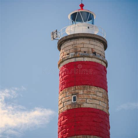 Cape Moreton Lighthouse on the North Part of Moreton Island. Stock ...