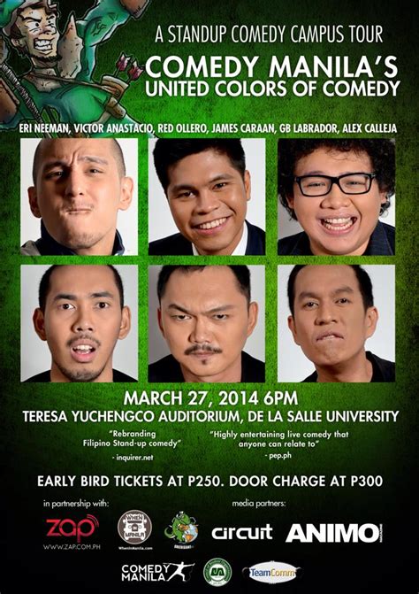 Comedy Manila's United Colors of Comedy: Changing Comedy, One Joke at a ...