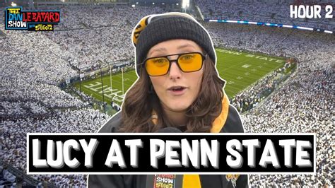 Lucy Visits Penn State Sean Payton Cares And Adam Mckay The Dan Le