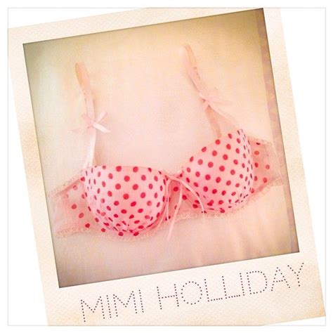 Mimi Holliday Polka Dot Bra French Lingerie Pretty Lingerie Luxury