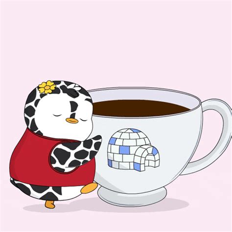 Cup Of Coffee By Pudgy Penguins