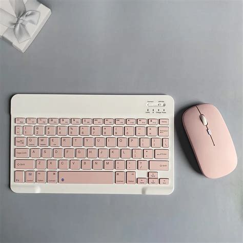 Tablet Wireless Bluetooth Keyboard Mouse Set For Laptop Phone Ipad