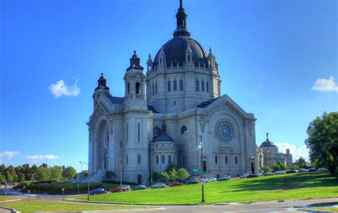 Large Cathedral Building at St. Paul, Minnesota image - Free stock ...