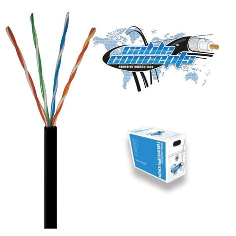 Cable Concepts Cat5e Flooded Outdoor 4 Pr 1000 Ft