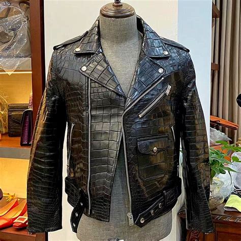 Alligator Jackets For Men Leather Jacket Men Style Custom Leather Jackets Mens Leather