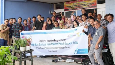 Melalui Program Evp Pln Up Ternate Salurkan Bantuan Sosial Ke Panti