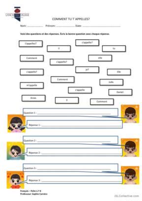 220 Présent de l indicatif Français FLE fiches pedagogiques