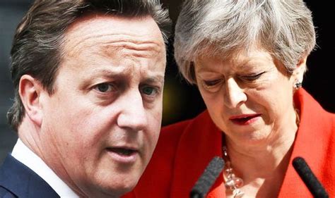 Theresa May How Brexit Pm Betrayed David Cameron Before Eu Referendum