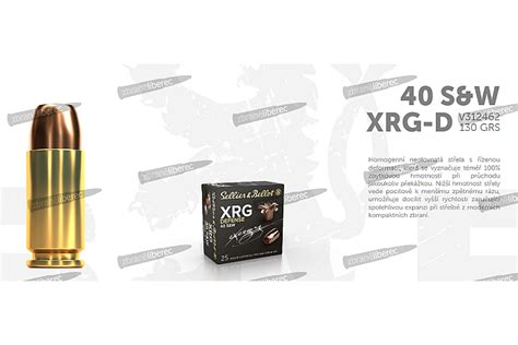 40 S W XRG Defence 8 4 g 130 gr Sellier Bellot Zbraně Liberec