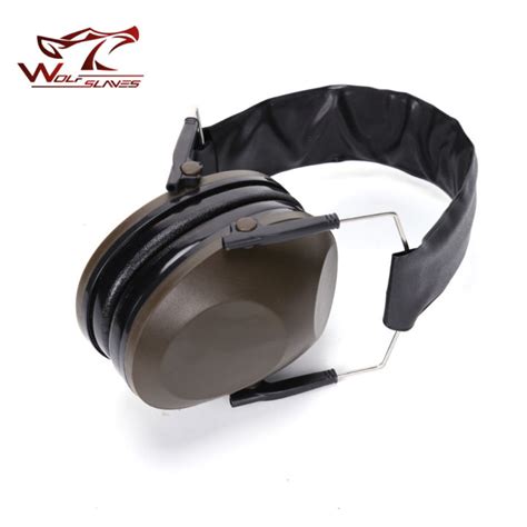 Wargame Sport Hunting Tactical Earmuff Headphone Anti Noise Shooting