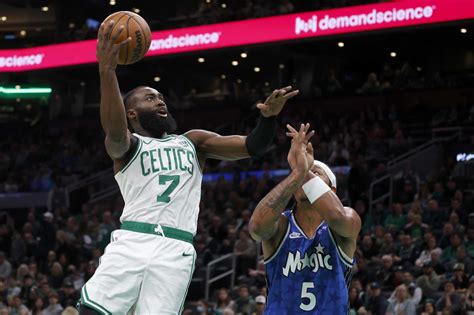 Jaylen Brown S Big Th Quarter Carries Celtics To Win Over Magic