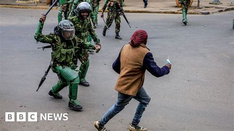 Kenyan Court Suspends Police Ban On Protests In Nairobi Bbc News