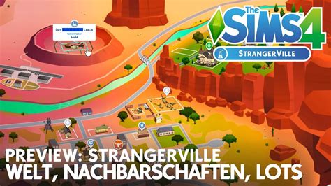 Die Sims 4 Strangerville Welt Alle Grundstücke And Nachbarschaften Im