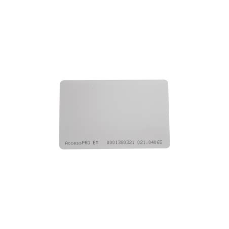 Accesspro Access Iso Card Tarjeta Proximidad Delgada Khz Tipo Em