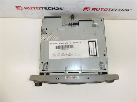 Autoradio radio CD MP3 Citroën Peugeot RD4 N2 9660647977 6574EW A24