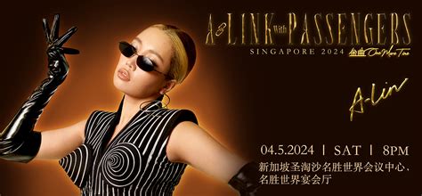 A Lin世界巡回演唱会新加坡站2024 A Link With Passenger 金曲 One More Time