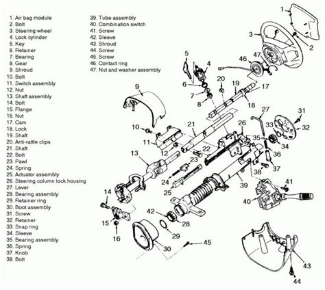 F250 Steering Column Parts