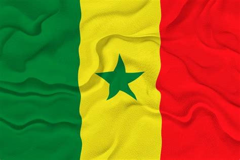 Premium Photo | National flag of senegal background with flag of senegal