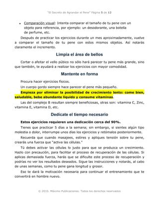 El Secreto De Agrandar El Pene Agrandar Pene Gratis Ejercicios