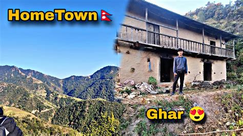 Finally Ghar Pahuch Gaye 🇳🇵 Hometown Youtube