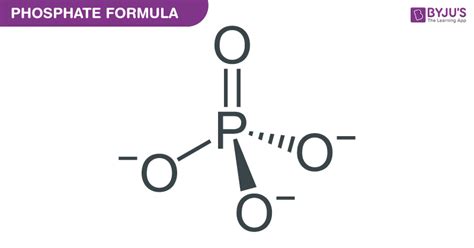 Phosphate Formula - Chemical Formula of Phosphate Formula (Orthophosphate)