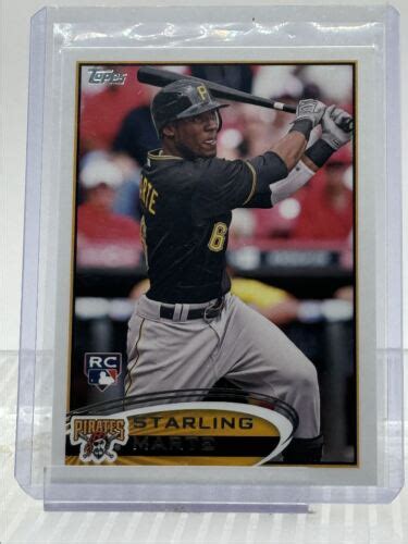 STARLING MARTE 2012 TOPPS UPDATE SERIES BASEBALL ROOKIE PIRATES RC