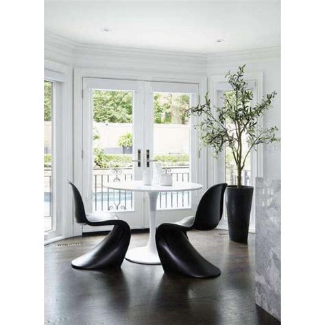 Panton Chair Classic Black Vitra By Verner Panton The Biggest