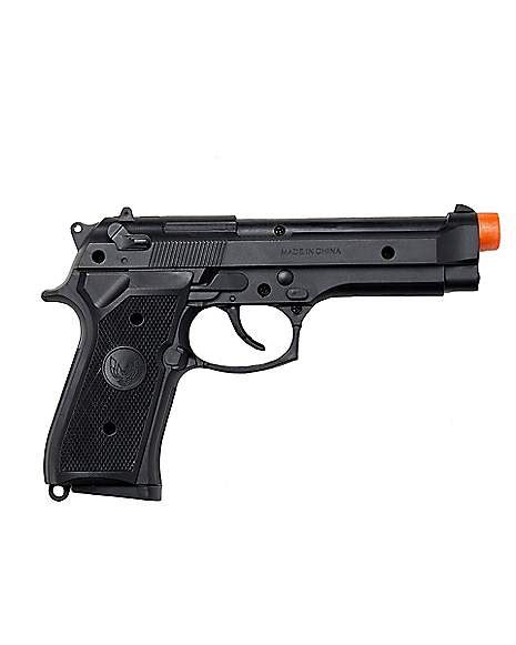 Black Pistol With Sound - Spirithalloween.com