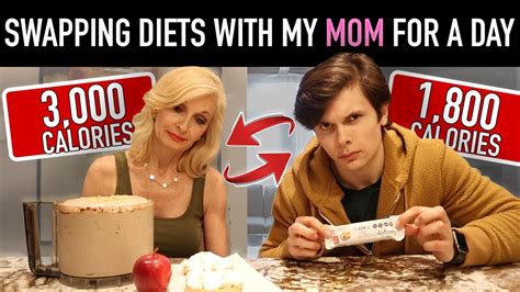 I Swapped Diets With My Mom For A Day Mother S Day Special Youtube