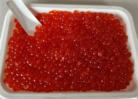 Ikura Salmon Roe King Salmon Caviar Lummi Island Wild