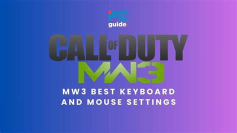 Mw3 Best Keyboard And Mouse Settings Pc Guide