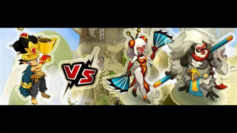 Dofus Mazmorra Dojo Del Viento Con Personajes Jefes Dobles