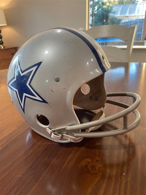 Rawlings Vintage 1981 Dallas Cowboys Football Helmet Medium Etsy