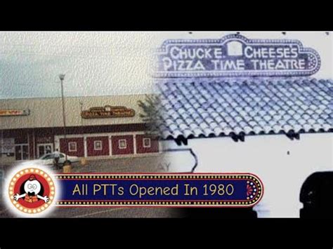 All Chuck E Cheese S Pizza Time Theatres Opened In Youtube