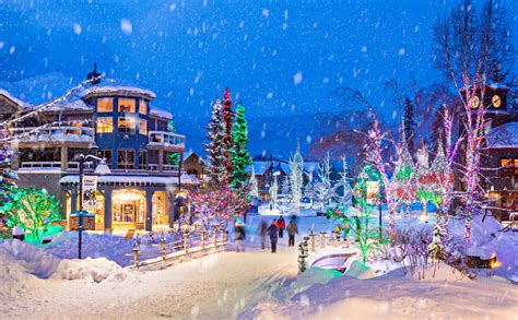 Celebrate The Festive Season In Whistler Elevate Vacations Canada