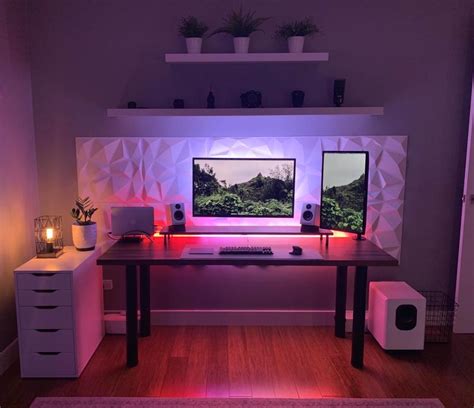 Gaming Setup 3D Wall Panels