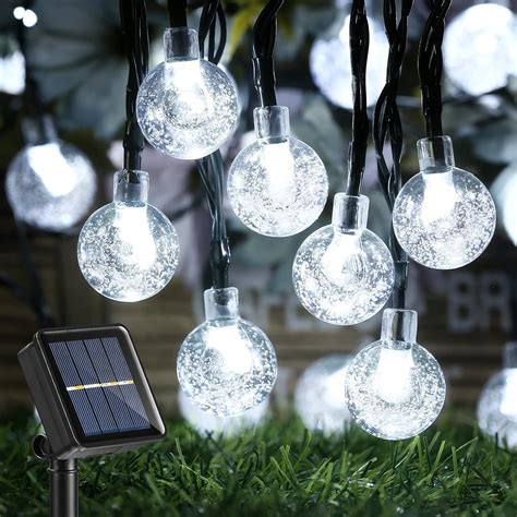 Lightdot Luces Solares Para Exterior Jardin 11M 60 Focos LED Luces