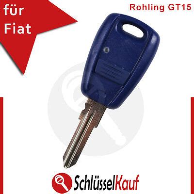 Autoschl Ssel Rohling Gt Passend F R Fiat Punto Doblo Panda Bravo