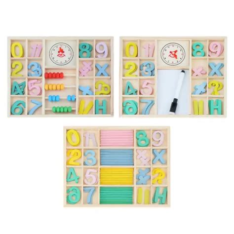 JEU DE MATHÉMATIQUES Montessori pour enfants jeu éducatif de