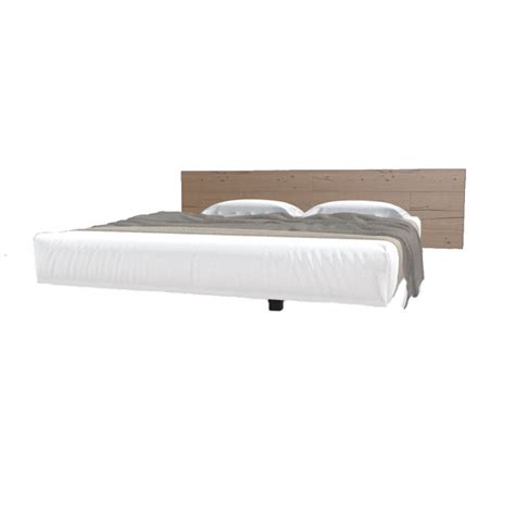 Fluttua Bed With Wildwood Headboard Malfattistore