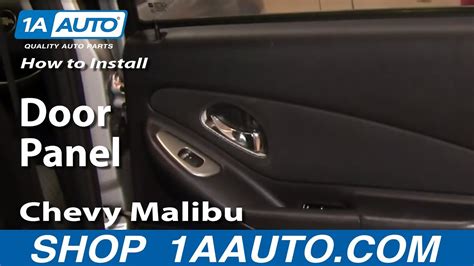 Chevy Malibu Door Panel Removal