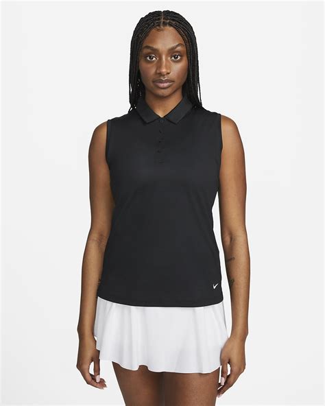 Nike Dri Fit Victory Womens Sleeveless Golf Polo Nike Gb