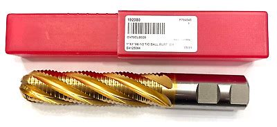 Procut Cobalt M Roughing End Mill Ball Nosed Tin Coated Long