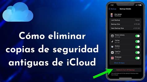 Cómo eliminar copias de seguridad antiguas de iCloud YouTube